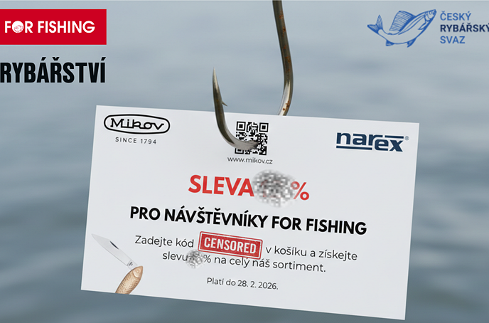 Veletrh FOR FISHING 2026: Největší rybářská událost roku