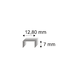 Čalounické spony Narex 338/07-140 - 12,80 x 7 mm