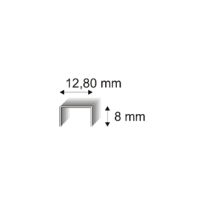 Čalounické spony Narex 338/08-140 - 12,80 x 8 mm