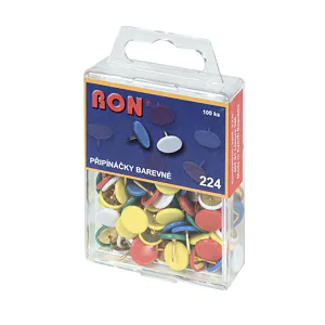 Připínáčky barevné Mikov 224