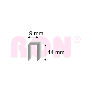 Čalounické spony Narex 328/14-150 - 9 x 14 mm