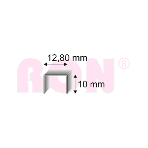 Čalounické spony Narex 337SE/10-180 - 12,80 x 10 mm - 42 100 ks