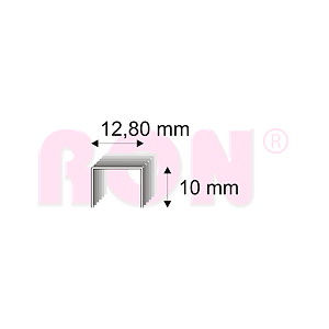 Čalounické spony Narex 338/10-140 - 12,80 x 10 mm