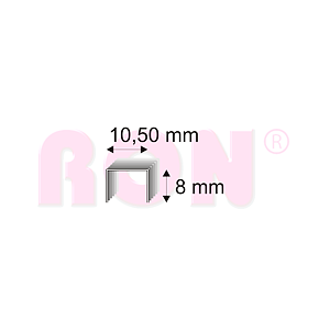 Čalounické spony Narex 345/08 - 10,50 x 8 mm