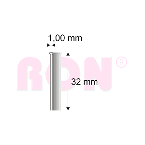 Truhlářské Brady Narex 12/32 (18G) - 1 x 32 mm - 5 000 ks