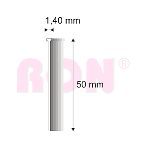 Truhlářské Brady Narex 16/50 - 1,40 x 50 mm - 2 500 ks