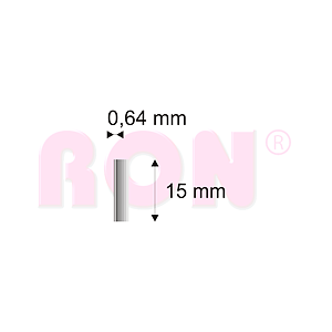 Truhlářské Piny Narex 6/15 - 0,64 x 15 mm - 20 000 ks