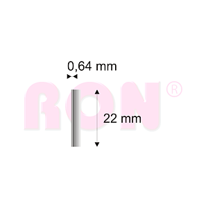 Truhlářské Piny Narex 6/22 - 0,64 x 22 mm - 20 000 ks