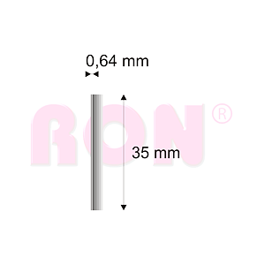 Truhlářské Piny Narex 6/35 - 0,64 x 35 mm - 20 000 ks