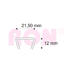 Vázací spony Narex 378 - 21,50 x 12 mm