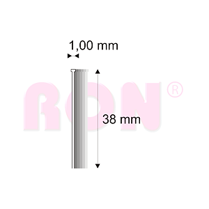 Truhlářské Brady Narex 12/38 (18G) - 1 x 38 mm - 5 000 ks