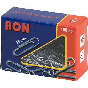 Dopisové spony Mikov 451 - 25 mm - 100 ks