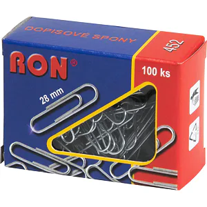 Dopisové spony Mikov 452 - 28 mm - 100 ks