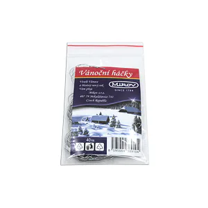 Vánoční háčky Mikov 468 - 40 ks