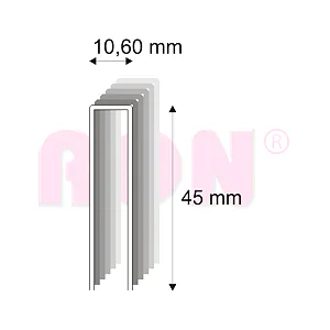 Truhlářské spony Narex 363/45 - 10,60 x 45 mm