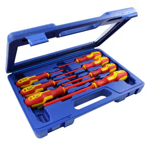 Sada šroubováků v kufru 7dílná SUPER ELEKTRO SLIM - pozidriv PZ, ploché