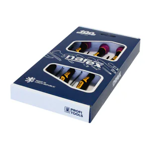 Sada šroubováků 6dílná MICRO – křížové PH, pozidriv PZ, ploché