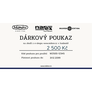 Dárkový poukaz - 2 500 Kč