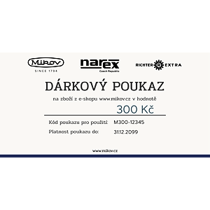 Dárkový poukaz - 300 Kč