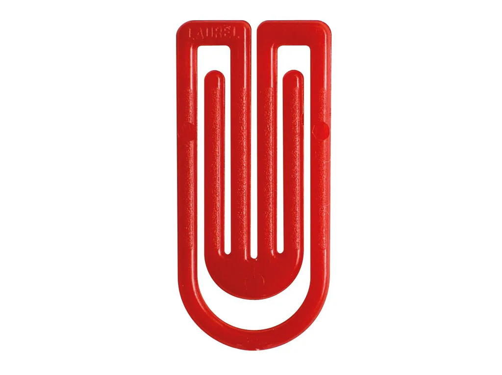 Dopisové spony Mikov 631 - plastové oblé 27 mm - 30 ks