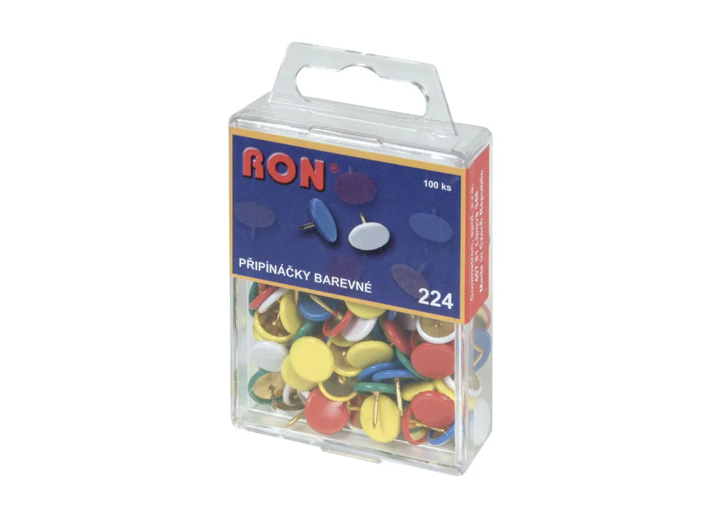 Připínáčky barevný mix Mikov 224