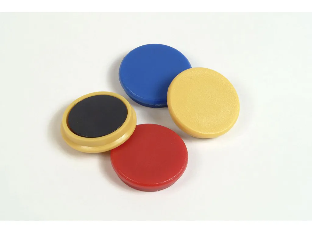 Magnety Mikov 853 - barevné 32 mm - 100 ks