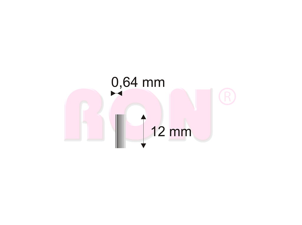 Truhlářské Piny Narex 6/12 - 0,64 x 12 mm - 20 000 ks