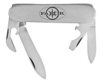 Reklamní výrobek - Kapesní zavírací nůž STOVKA 4dílný - celonerezový