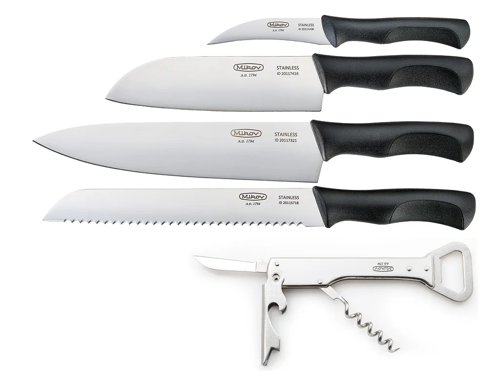 AKČNÍ SET START - 5 kuchyňských nožů