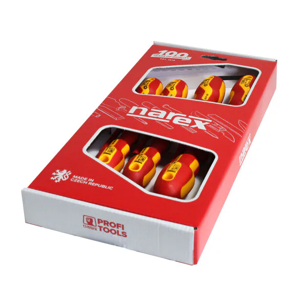 Sada šroubováků 7dílná SUPER ELEKTRO SLIM - křížové PH, pozidriv PZ, ploché