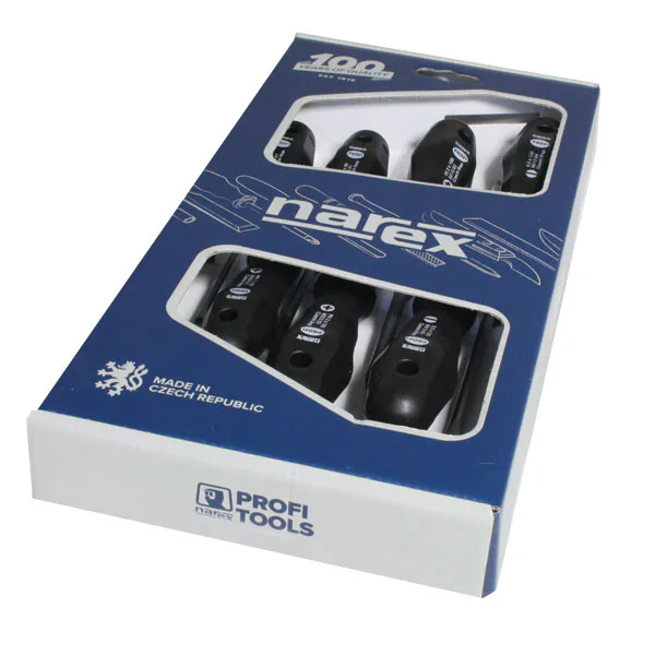 Sada šroubováků 7dílná PROFI - křížové PH, pozidriv PZ, ploché